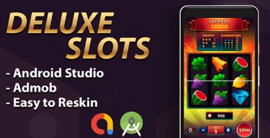 Slot Machine Deluxe with AdMob – Android Studio