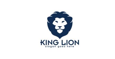 King Lion Logo Design