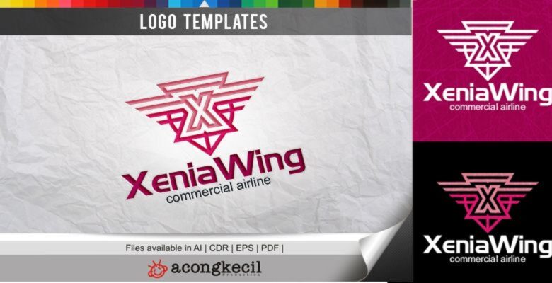 Xenia Wing – Logo Template
