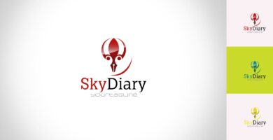 SkyDiary – Logo Template
