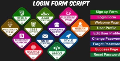 Simple Login & Register – PHP Script