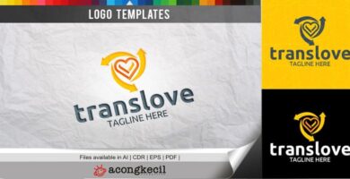 Trans Love – Logo Template