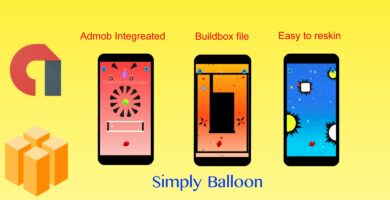 Simply Balloon Buildbox Template