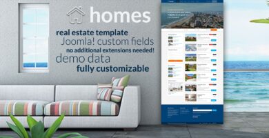 Hot Homes – Joomla Template