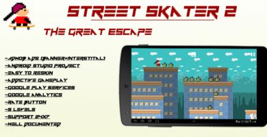 Street Skater 2 – Android Game Source Code