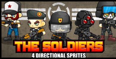 The Soldiers – Game Sprites