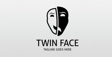 Twin Face – Logo Template