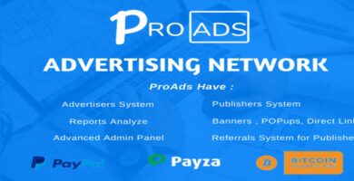 ProAds – Online Advertising Network Script