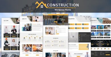iConstruction – WordPress Theme