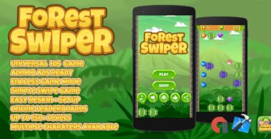 Forest Swiper – iOS Xcode Source Code