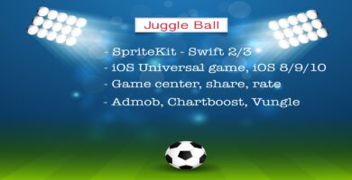 Juggle Ball – iOS Universal Game Source Code