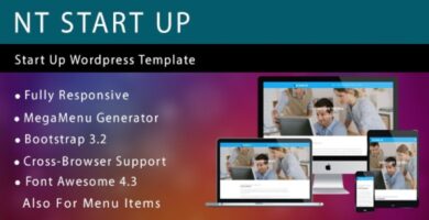 NT Startup – Startup WordPress Theme