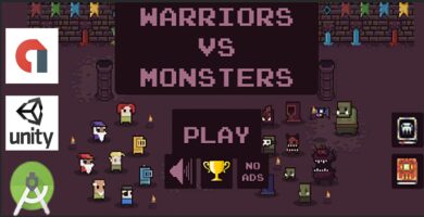 Warriors Vs Monsters- Unity Template