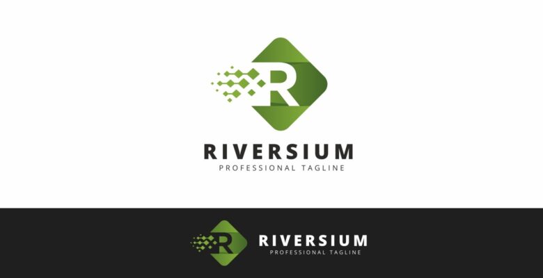 Riversium R Letter Logo