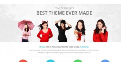 Brave – Business Responsive HTML Template