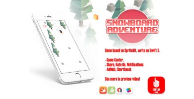 Snowboard Adventure – iOS Source Code