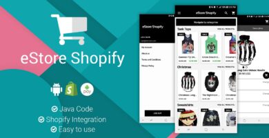 eStore Shopify – Android App Source Code