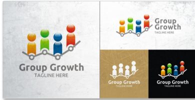 Group Growth – Logo Template