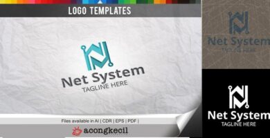 Net System – Logo Template