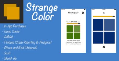 Strange Color – iOS Game Template