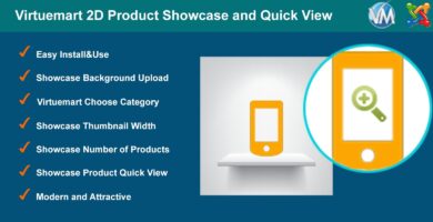 Virtuemart 2D Product Showcase And Quick View