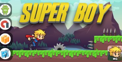 Super Boy – Buildbox Template