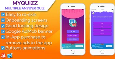 MyQuizz – iOS Multiple Answer Quiz Game