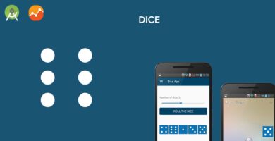 Dice Widget – Android App Source Code.