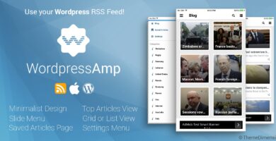 WordPressAmp – iOS News Application