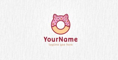 Donut Pet – Logo Template