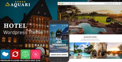 Aquari – Hotel WordPress Theme