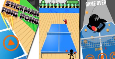 Stick Man Ping Pong Unity Complete Project