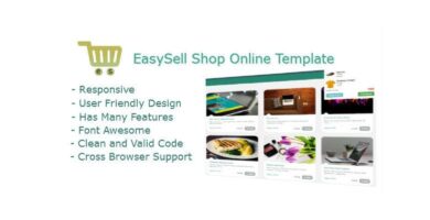 Easy Sell Shop – eCommerce HTML Template