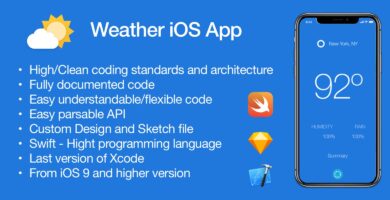 Weather – iOS App Source Code