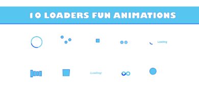 10 Loaders Fun Animation CSS