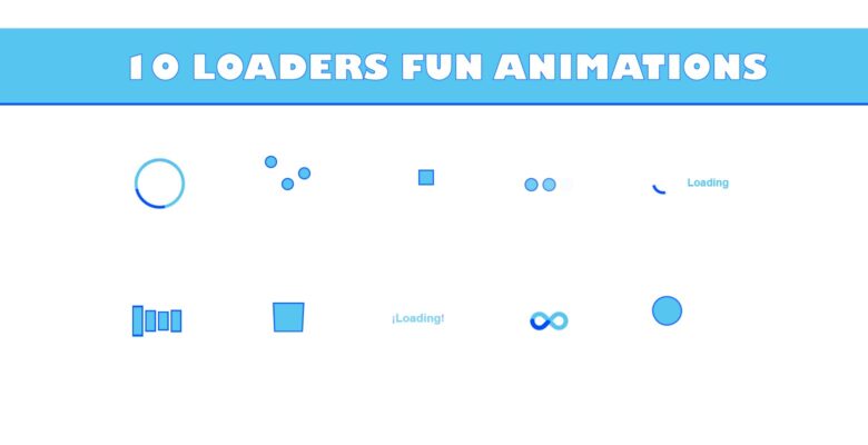 10 Loaders Fun Animation CSS