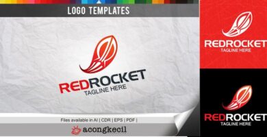 Red Rocket – Logo Template