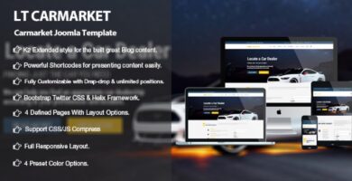 LT Carmarket –  Car Dealer Joomla Template