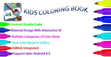 Kids Coloring Book Android Source Code