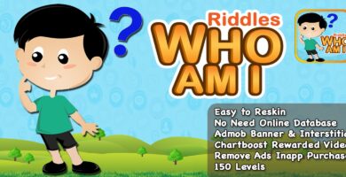 Riddles Who Am I – iOS Game Source Code