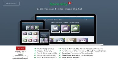 Serenity – Multi Vendor Marketplace Script