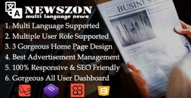 Newszon – News Site PHP Script