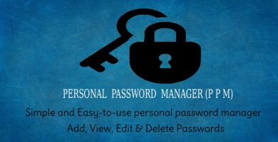 PPM – Personal Password Manager Script