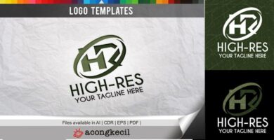 Hi-Res – Logo Template