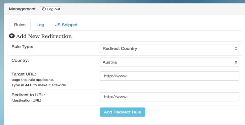 PHP GeoIP Country Redirect