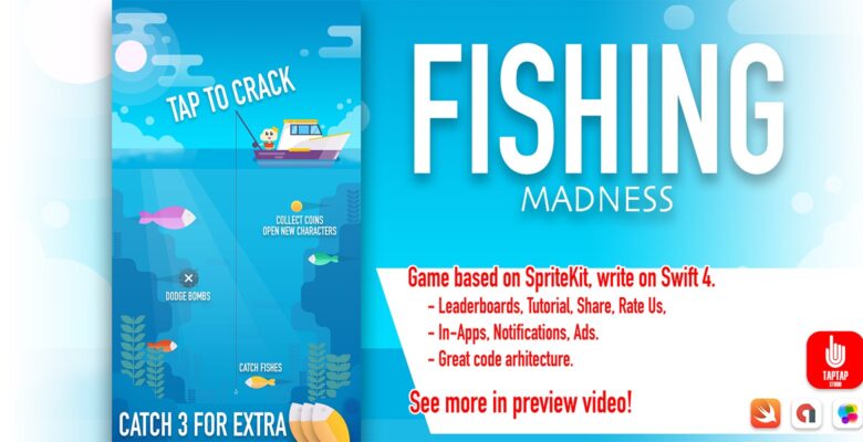 Fishing Madness iOS Source Code