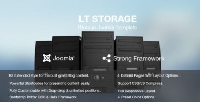LT Storage – Server Hosting Joomla Template