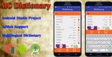 MC Dictionary – Android App Source Code
