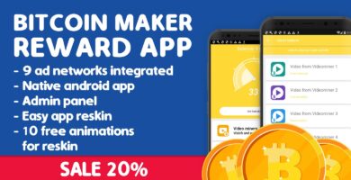 Bitcoin Maker –  Reward App Android Source Code