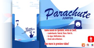 Parachute Jumper – iOS Source Code